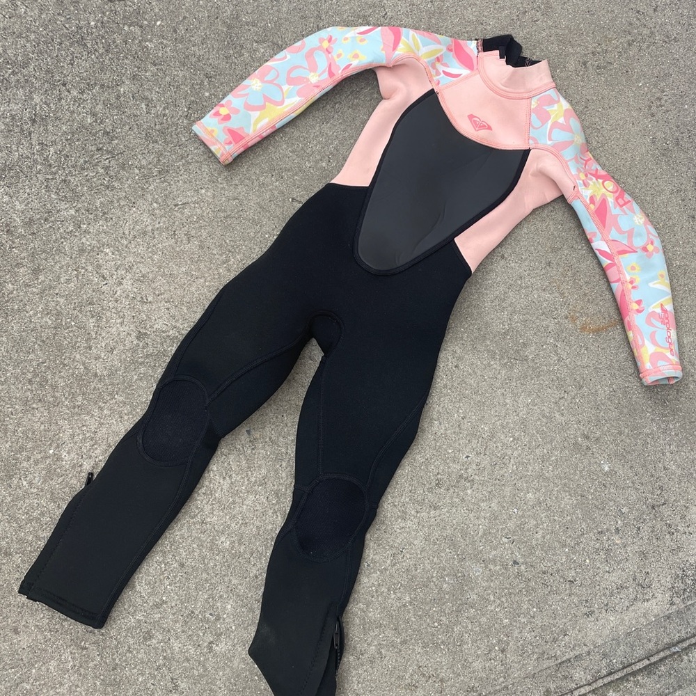 Roxy Full Wetsuit for Toddler girl | Size 2G, fits 2-4 years